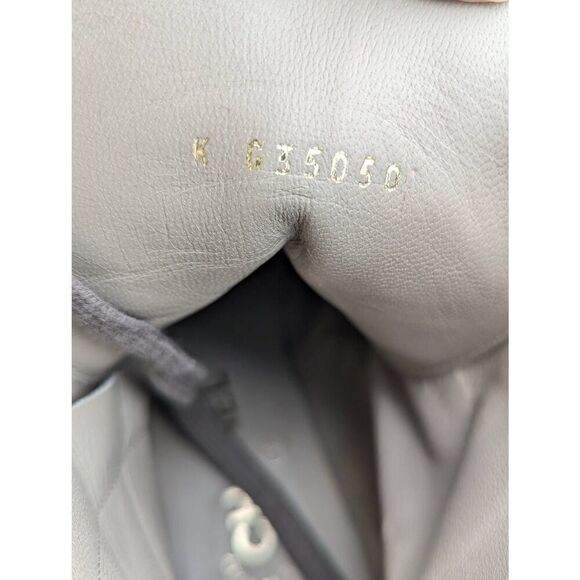 Chanel Lace up suade taupe combat boots 37.5 - Picture 6 of 9